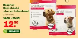 Welkoop Beaphar Canishield vlo- en tekenband aanbieding