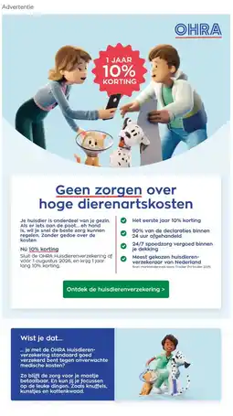 Welkoop Geen zorgen over hoge dierenartskosten aanbieding