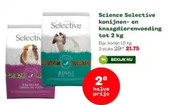 Welkoop Science Selective konijnen- en knaagdierenvoeding tot 2 kg aanbieding
