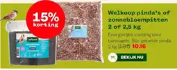 Welkoop Welkoop pinda's of zonnebloempitten 2 of 2,5 kg aanbieding