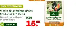 Welkoop Welkoop gemengd graan krielkippen 20 kg aanbieding