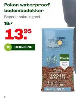 Welkoop Pokon waterproof bodembedekker aanbieding