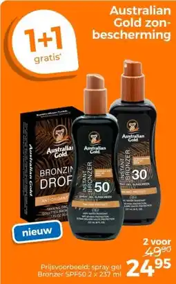Trekpleister Australian Gold zon- bescherming aanbieding