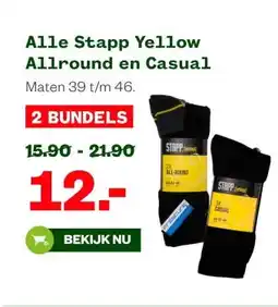 Welkoop Alle Stapp Yellow Allround en Casual aanbieding