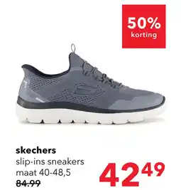 Scapino Skechers Slip-ins: Summits Top Rate sneakers blauw aanbieding