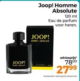 Trekpleister Joop! Homme Absolute aanbieding