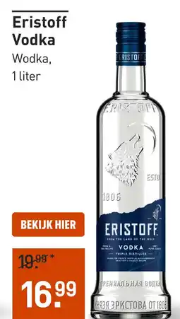Gall & Gall Eristoff Vodka aanbieding