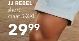 Scapino JJ REBEL heren denim short aanbieding