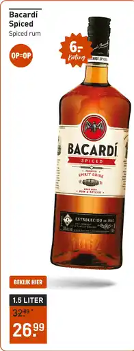 Gall & Gall Bacardí Spiced aanbieding