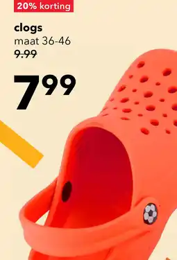 Scapino Unisex klompen oranje aanbieding