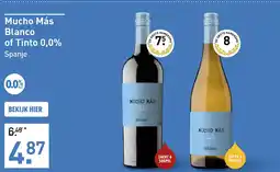 Gall & Gall Mucho Más Blanco of Tinto 0,0% aanbieding