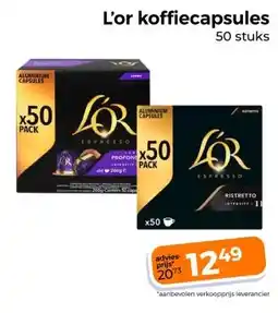 Trekpleister L'or koffiecapsules aanbieding