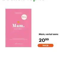 The Read Shop Mam, vertel eens aanbieding