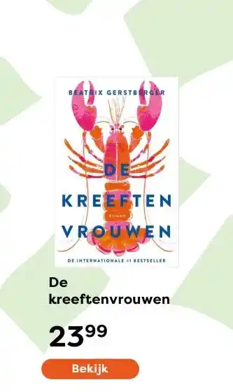 The Read Shop De kreeftenvrouwen aanbieding