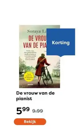 The Read Shop De vrouw van de pianist aanbieding
