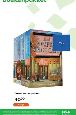The Read Shop Dream Harbor-pakket aanbieding