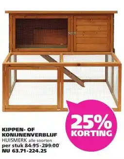 Ranzijn KIPPEN-OF KONIJNENVERBLIJF aanbieding