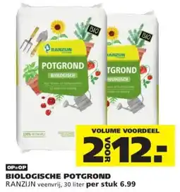 Ranzijn BIOLOGISCHE POTGROND aanbieding