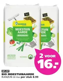 Ranzijn BIO MOESTUINAARDE aanbieding