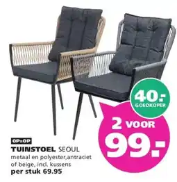 Ranzijn TUINSTOEL aanbieding