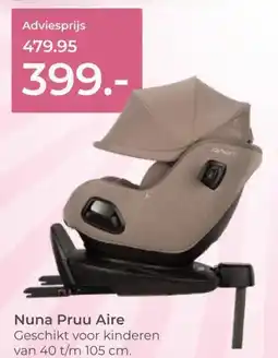 Prenatal Nuna Pruu Aire aanbieding