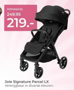 Prenatal Joie Signature Parcel LX aanbieding