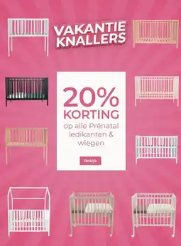 Prenatal op alle Prénatal ledikanten & wiegen aanbieding