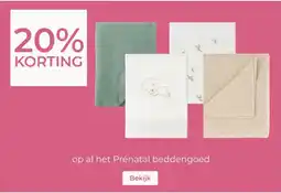 Prenatal op al het Prénatal beddengoed aanbieding