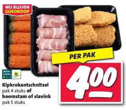 Nettorama Kipkrokantschnitzel aanbieding