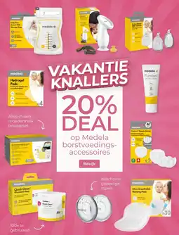 Prenatal op Medela borstvoedings- accessoires aanbieding