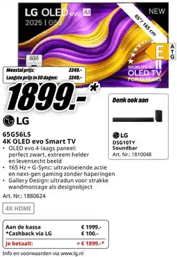 MediaMarkt Bekijk 4K OLED Evo Smart TV aanbieding
