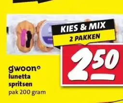 Nettorama gwoonº lunetta spritsen aanbieding