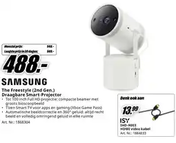 MediaMarkt Bekijk Samsung Draagbare Smart-Projector aanbieding