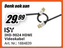 MediaMarkt Bekijk ISY Videokabel aanbieding