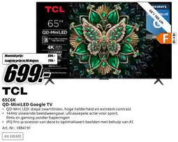 MediaMarkt Bekijk TCL QD-MiniLED Google TV aanbieding