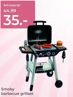 Prenatal Smoby barbecue grillset aanbieding