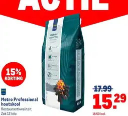 Makro Metro Professional houtskool aanbieding