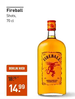Gall & Gall Fireball aanbieding