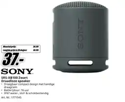 MediaMarkt Bekijk Sony Draadloze speaker aanbieding