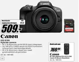 MediaMarkt Bekijk Canon Hybride camera aanbieding