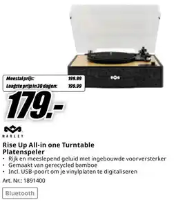 MediaMarkt Bekijk Marley Platenspeler aanbieding