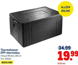 Makro Thermohauser EPP-thermobox aanbieding