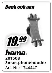 MediaMarkt Bekijk Hama Smartphonehouder aanbieding
