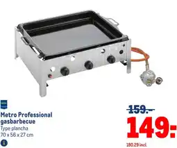 Makro Metro Professional gasbarbecue aanbieding