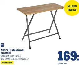 Makro Metro Professional statafel aanbieding