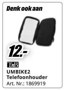 MediaMarkt TnB Telefoonhouder aanbieding