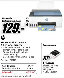MediaMarkt Bekijk HP All-in-one-printer aanbieding