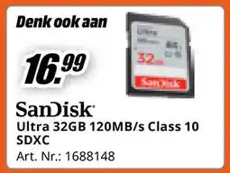 MediaMarkt Bekijk SanDisk SDXC aanbieding