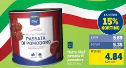 Makro Metro Chef passata di pomodoro aanbieding