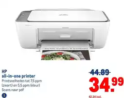 Makro HP all-in-one printer aanbieding